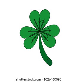 Shamrock clover symbol