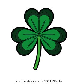 Shamrock clover symbol