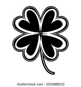 Shamrock clover symbol