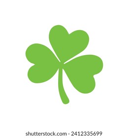 Shamrock clover vector symbol sign