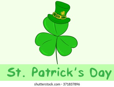 Shamrock in a hat