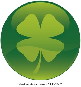 Shamrock icon - Vector file.