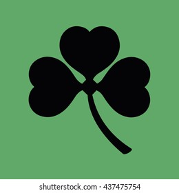 Shamrock icon vector illustration