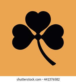 Shamrock icon vector illustration