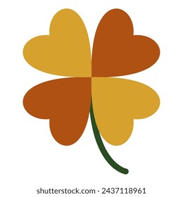 Shamrock icon for web, app, infographic, etc