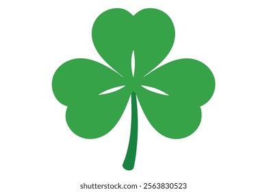 Shamrock Icons - Four Leaf Clover Icons - Clover Symbol.Perfect for St. Patrick's Day, luck, and nature-themed designs.