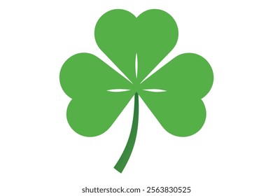 Shamrock Icons - Four Leaf Clover Icons - Clover Symbol.Perfect for St. Patrick's Day, luck, and nature-themed designs.