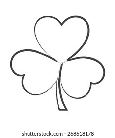 Shamrock Leaf Drawing