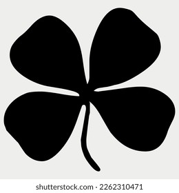 Shamrock leaf Symbol vector illustration