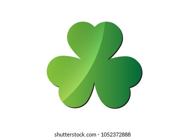 shamrock leaf vector