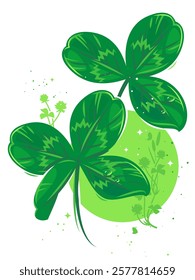 Shamrock leaves for St. Patrick's Day