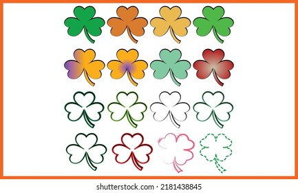 Shamrock Leopard Pattern T-shirt Design