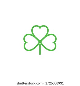 Shamrock  Logo Template Vector Symbol Nature