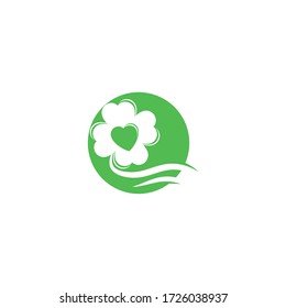 Shamrock  Logo Template vector symbol nature