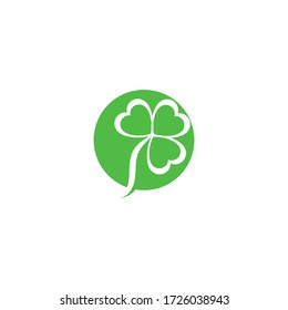 Shamrock  Logo Template vector symbol nature