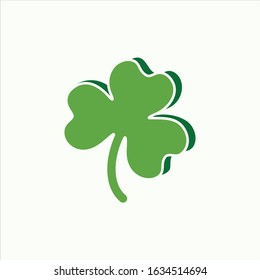 Shamrock Logo Vector Icon Template Design Premium Quality