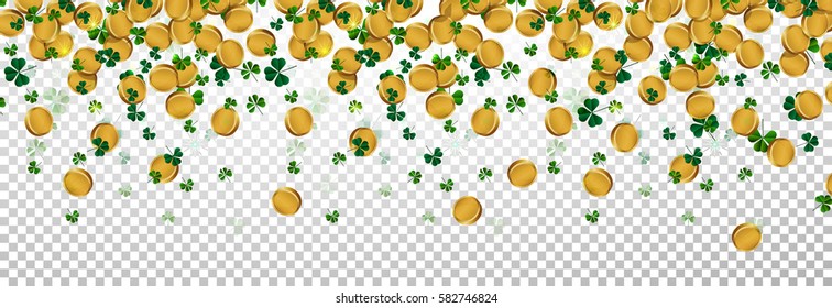 shamrock money background