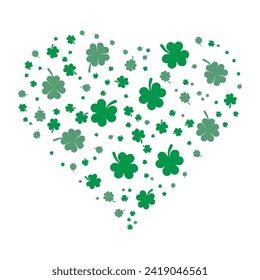 Shamrock Retro Lucky Charm Design