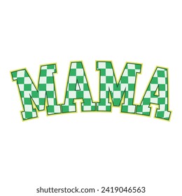 Shamrock Retro Lucky Charm Design