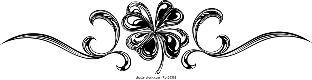 Shamrock Scroll