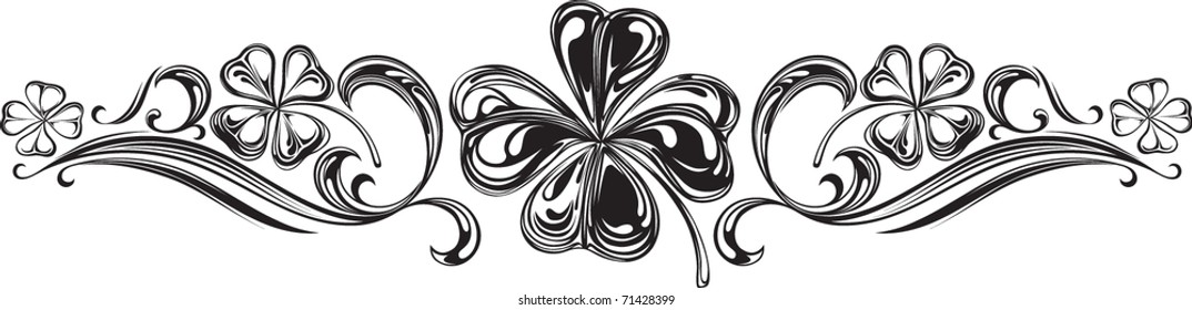 Shamrock Scroll