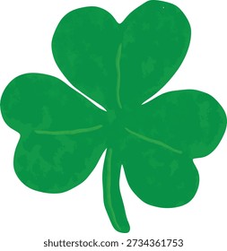 Shamrock St Patrick Cute Doodle Iconos