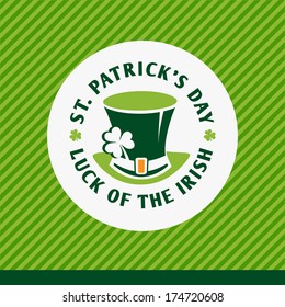 shamrock st patricks vector day st patrick's day vector poster design shamrock st patricks vector day english plant vacation nature star vine isolated spring season holiday natural culture earth cerem