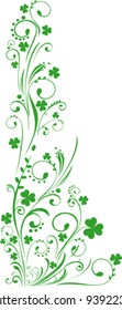 Shamrock for St.Patrick's Day. Vector St. Patrick's elements