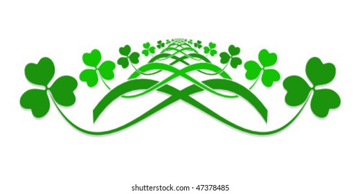 shamrock weave design