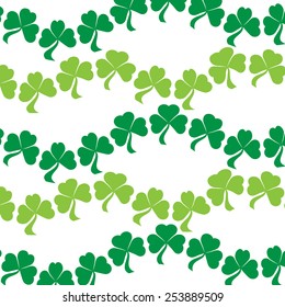 Shamrocks Background Stock Vector (Royalty Free) 253889509 | Shutterstock