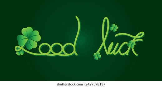 Shamrocks or clover leaves being a symbol of good luck, it is also symbolic of St. Patrick's Day.