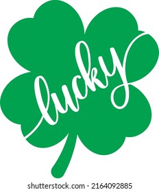 Shamrocks St Patrick's day Clover Vector File