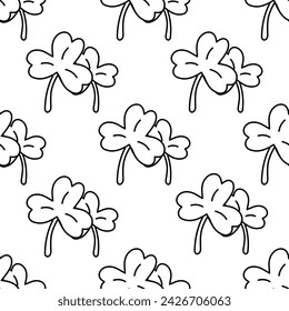Shamrocks or St. Patrick's Day pattern