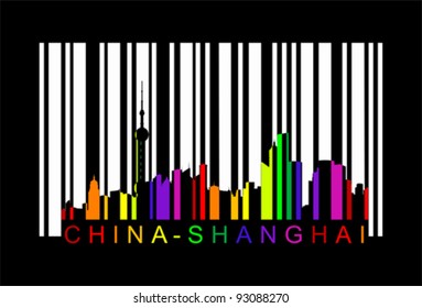 Shanghai Bar Code, Vector