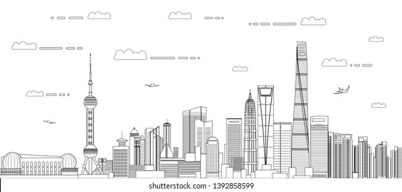 9,840 Shanghai Stock Vectors, Images & Vector Art | Shutterstock