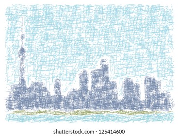 shanghai sketch