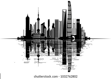 Shanghai Skyline High Res Stock Images Shutterstock
