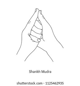 Shankh-mudra Images, Stock Photos & Vectors | Shutterstock