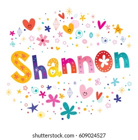 13 Shannon name Images, Stock Photos & Vectors | Shutterstock