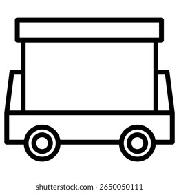 shaobing icon flat thin outline art logo