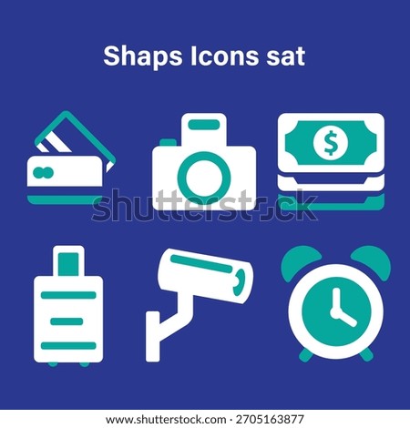 shap icons sat creative and modren design