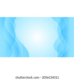 diseño de onda azul de fondo abstracto de forma. plantilla de diseño vectorial mejor para la portada de presentación de carteles de fondo de pared.