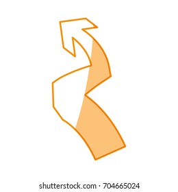 shape arrow curve