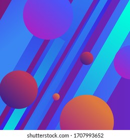 Shape Art Background Illustration Design