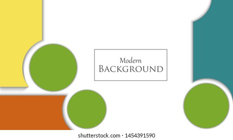 shape background with modern style
