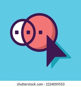 shape builder tool icon vector design