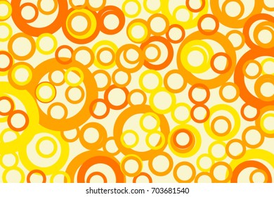 Shape of circles, bubbles, sphere or ellipses, abstract background pattern. Vector illustration graphic.