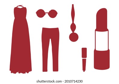 Shape Clothes Women Girls Silhouette
