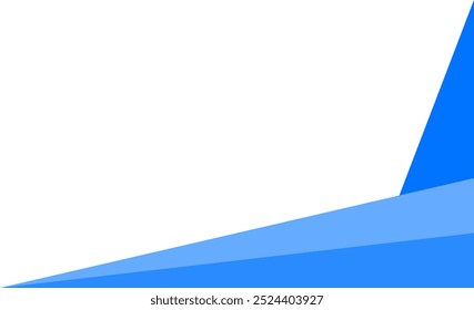 Shape Color Blue For White Background