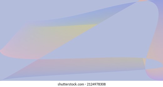 Shape Color Digital Smooth Horizontal Lines. Minimal Futuristic Purple Violet Modern Gradient Mesh. Pastel Multicolor Rainbow Dynamic Illustration. Layers Dark Fluid Lavender Blurred Background.